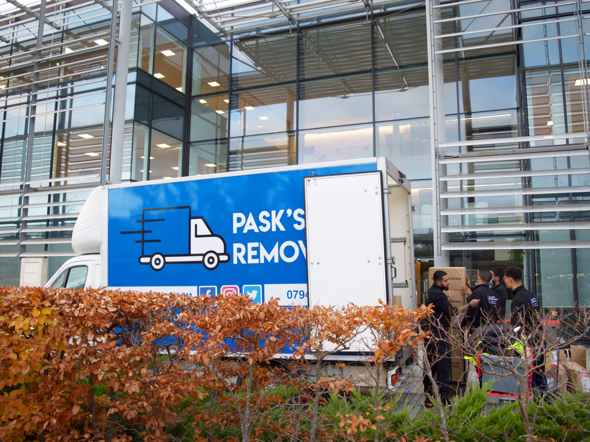 Office moves by Pask's Removals, London